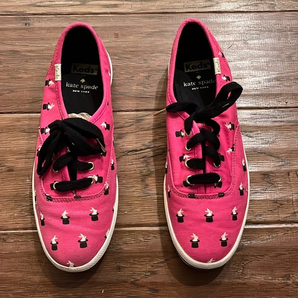 Keds x Kate Spade Make Magic Rabbit in a Hat Sneakers Size 6 - Picture 1 of 8